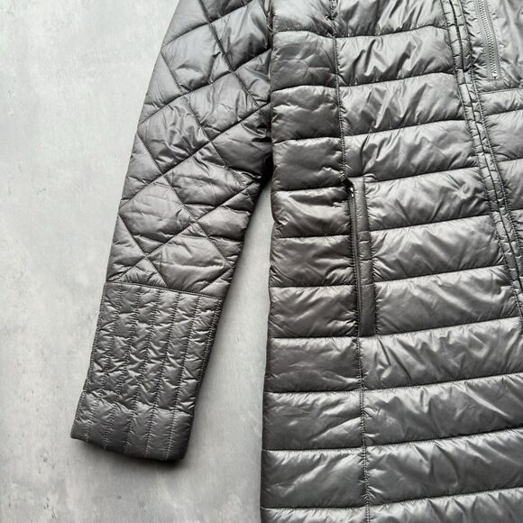 Patagonia Parka Jacket Womens Small Gray Full Zip Quilted Puffer Coat STY27695 - Picture 5 of 16